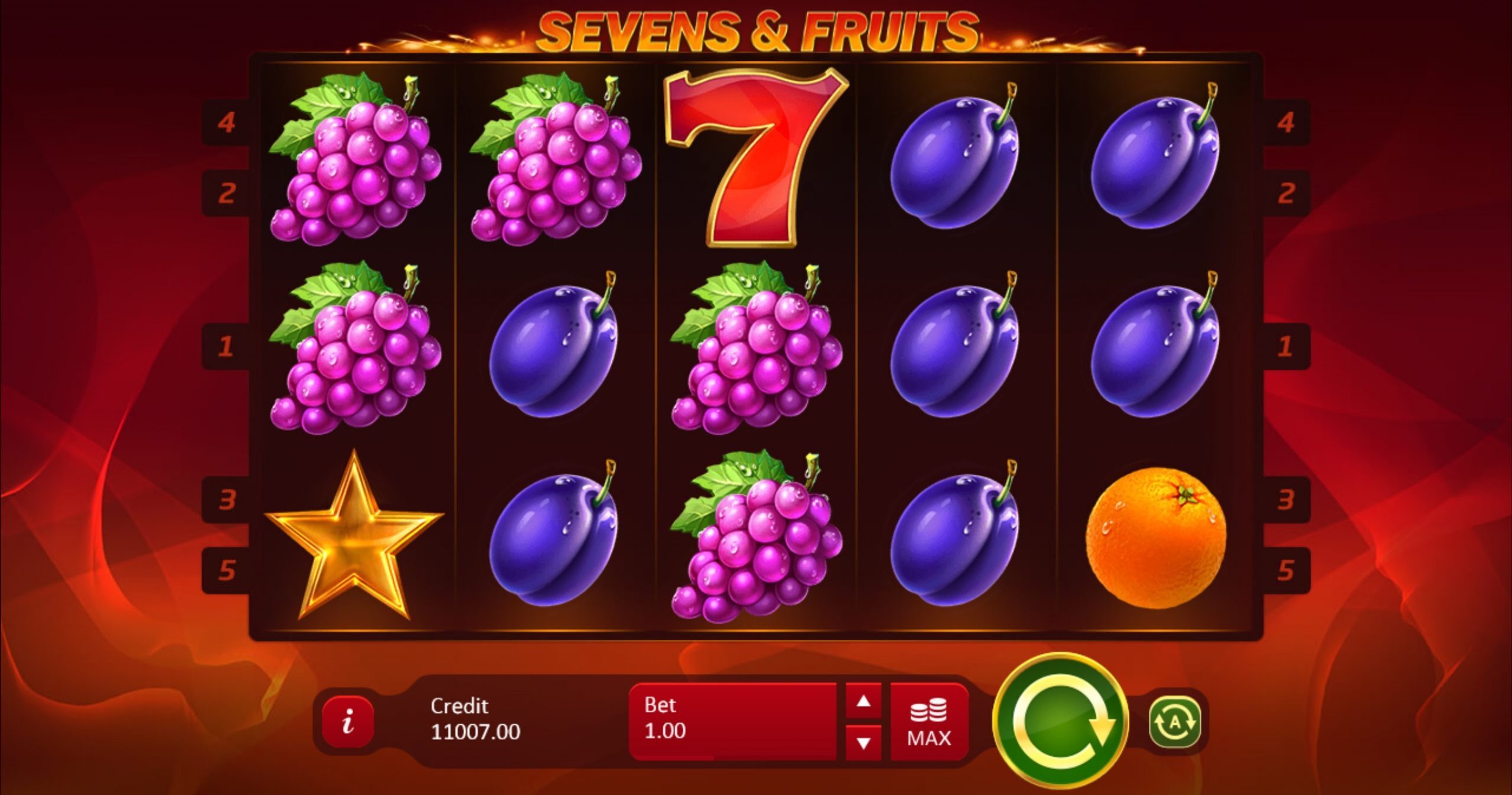 sevens and fruits online slot