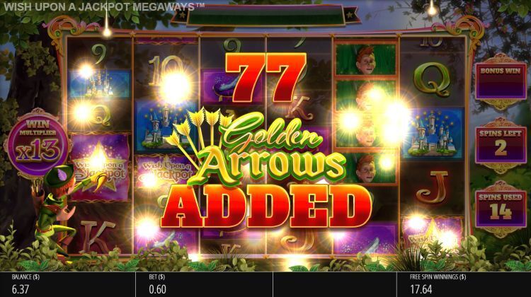 Wish Upon A Jackpot Megaways Free Spins