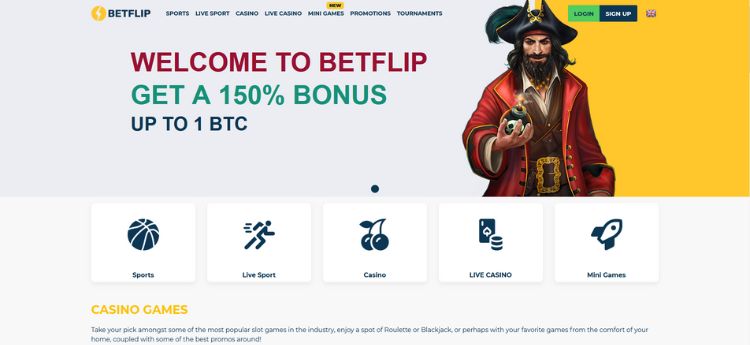 BetFlip Casino Review – Betrouwbaar