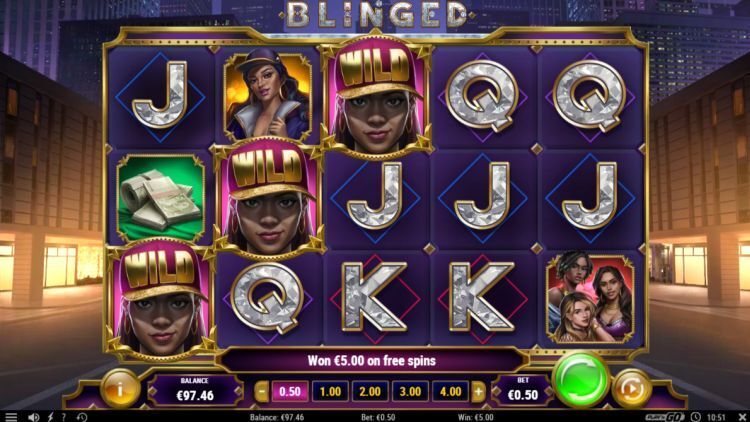 Blinged gokkast review play n go win