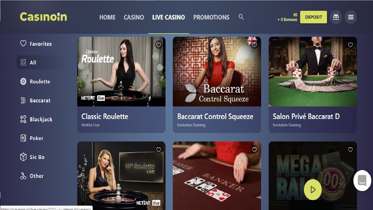 CasinoIn review