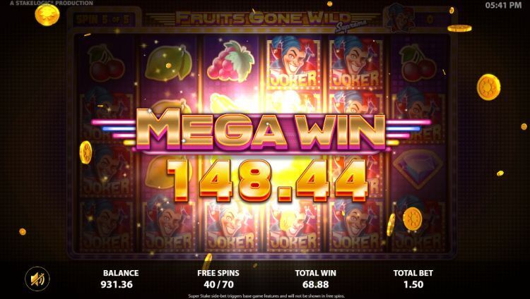 Fruits Gone Wild Supreme gokkast mega win
