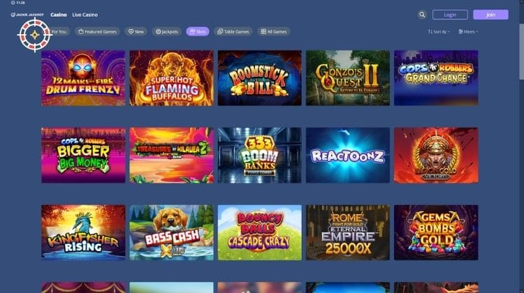 JackieJackpot Casino Spelaanbod