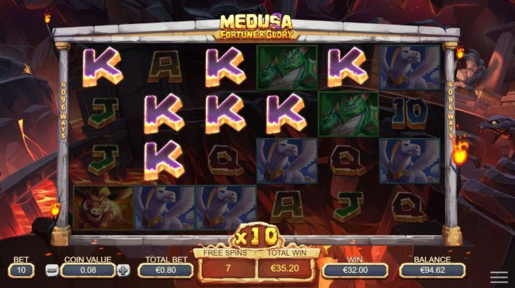 Medusa Fortune and Glory slot review
