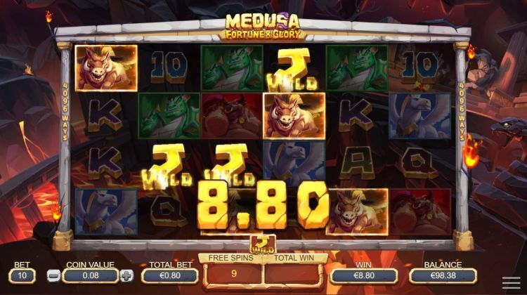 Medusa Fortune and Glory gokkast Yggdrasil