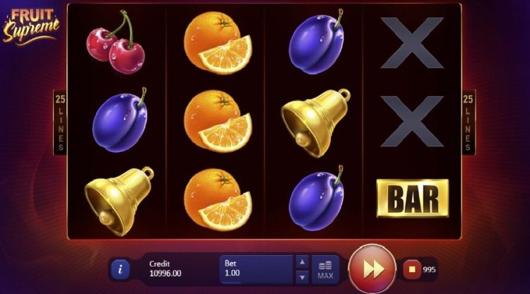 Fruit Supreme: 25 Lines review