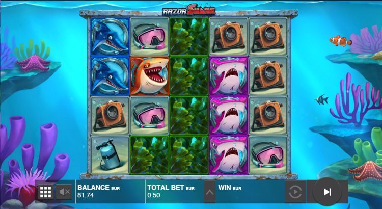 Razor Shark gokkast gameplay