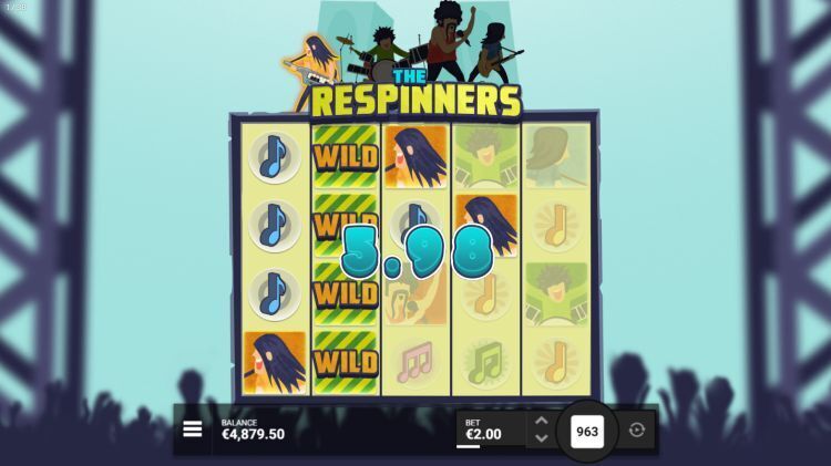 The Respinners slot feature