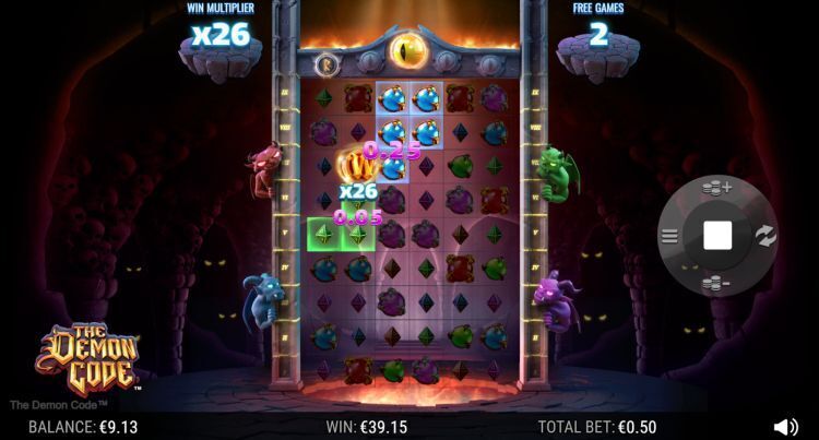 The Demon Code slot win