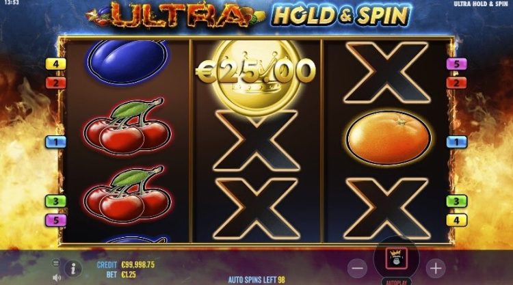 Ultra Hold and Spin gokkast review