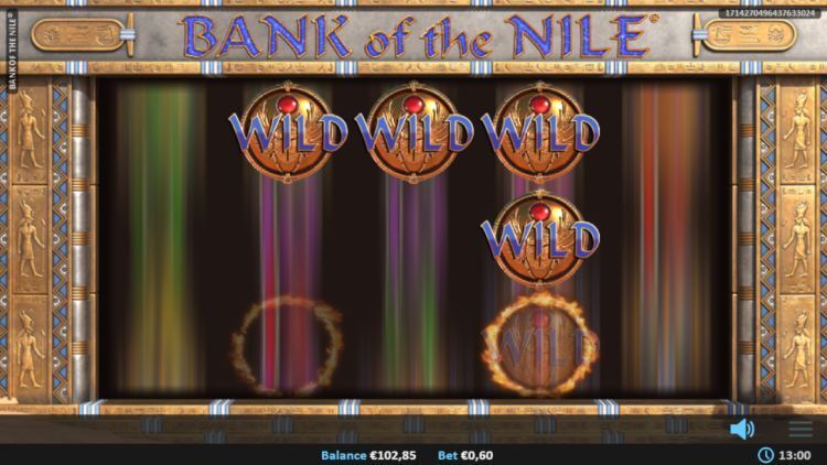 Bank of the Nile slot gameplay