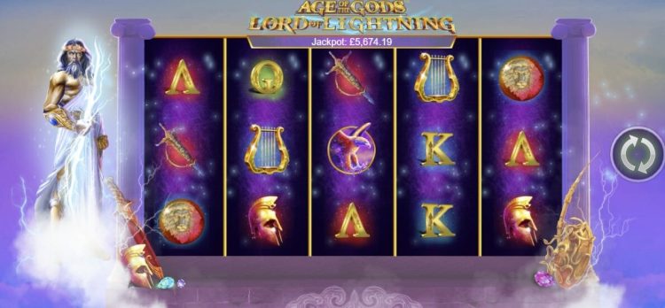 Age of the Gods Lord of Lightning slot review