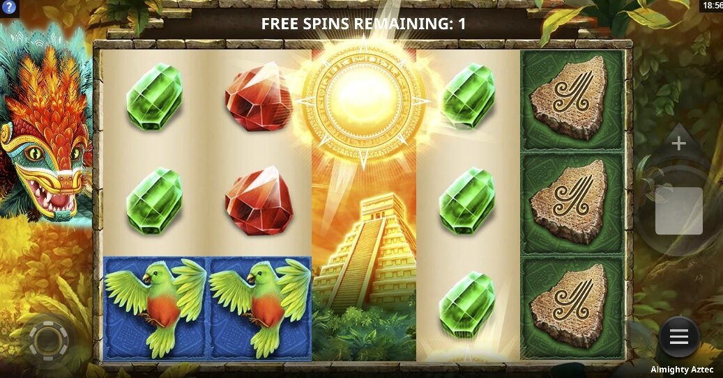 Almighty Aztec free spins