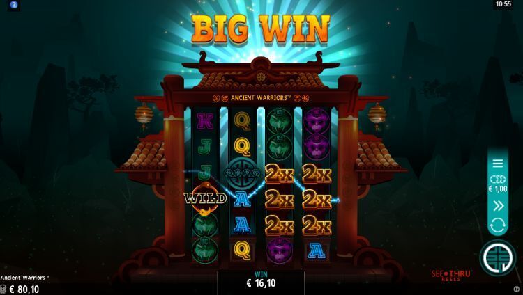 Ancient Warriors slot review big win