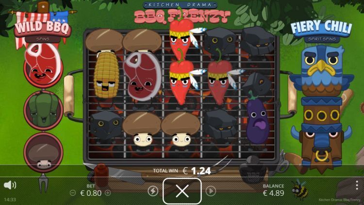 BBQ Frenzy kitchen drama win slot review