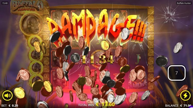 Buffalo Hunter gokkast Free Spins win