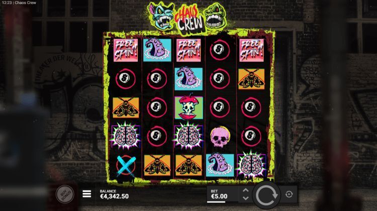 Chaos Crew slot bonus trigger