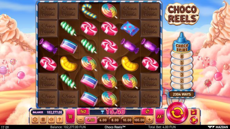 Choco Reels slot review Wazdan