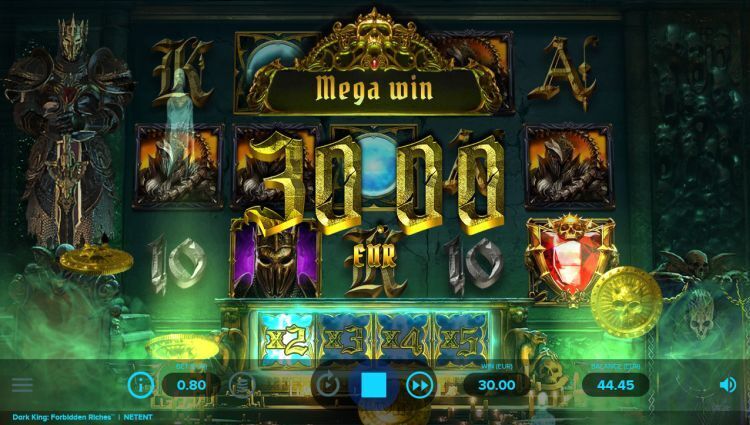 Dark King Forbidden Riches gokkast mega win