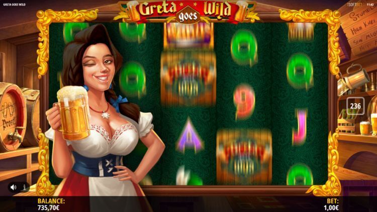 Greta Goes Wild gokkast feature