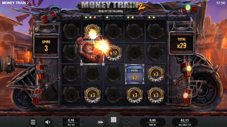 Money Train 2 slot review bonus