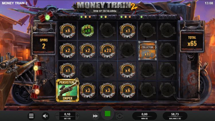 Money Train 2 slot review bonus feature