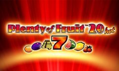 Slots - Plenty of Fruit 20 Hot - Online Gokkast Review
