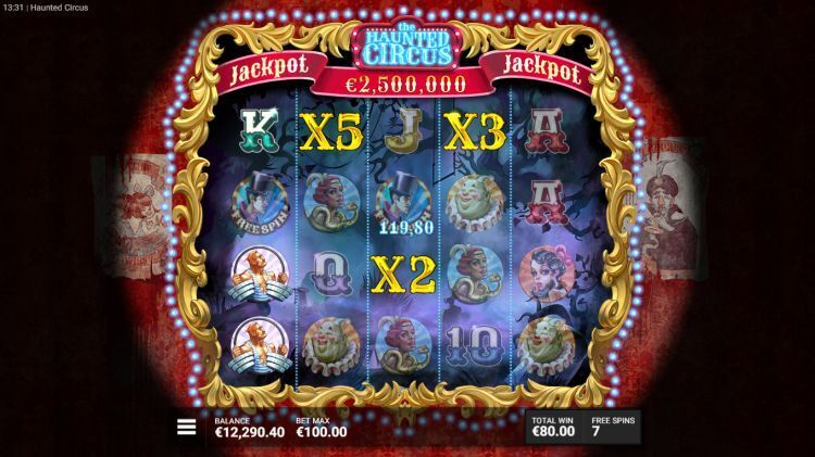 The Haunted Circus slot review Hacksaw Gaming