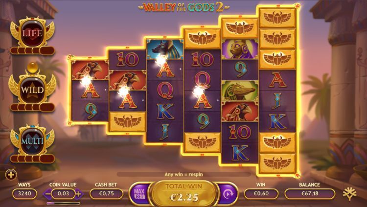Valley of the Gods 2 slot review