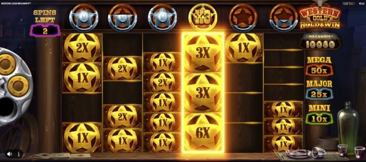 Western Gold Megaways Hold and Win iSoftBet