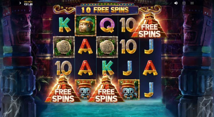Yucatan's Mystery slot Free Spins trigger