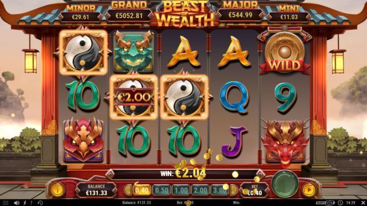 Beast of Wealth slot bonus trigger