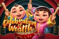 Slots - celebration-of-wealth-slot-logo