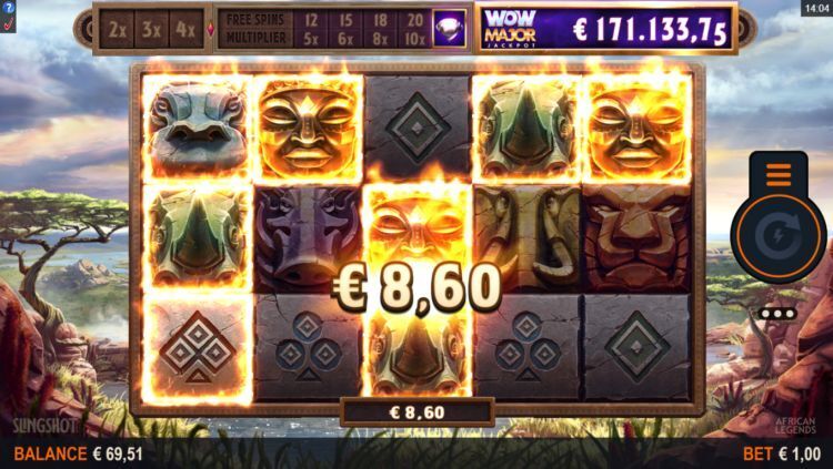 African Legends Bonus Jackpot