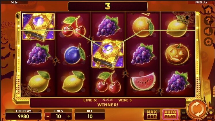 Book of Fruits Halloween slot review