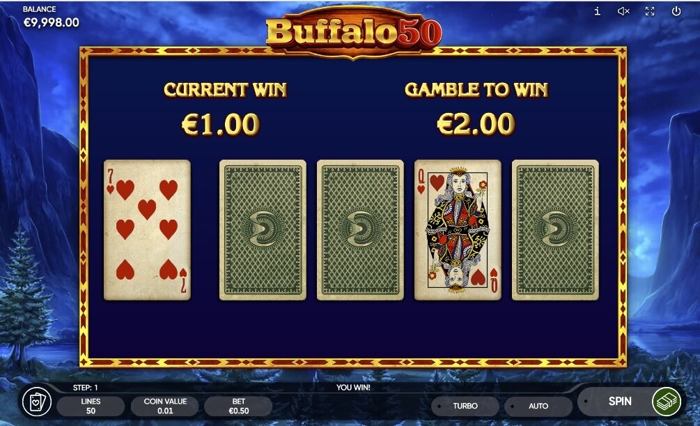 Buffalo 50 online gokkast