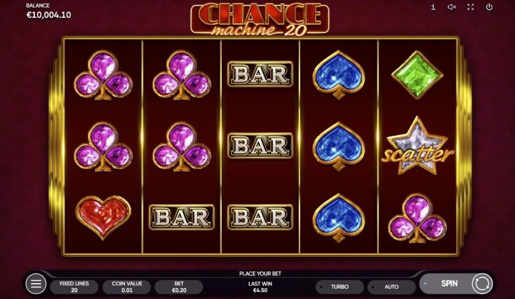 Chance Machine 20 online slot review