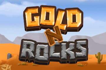Gold n rocks slot logo