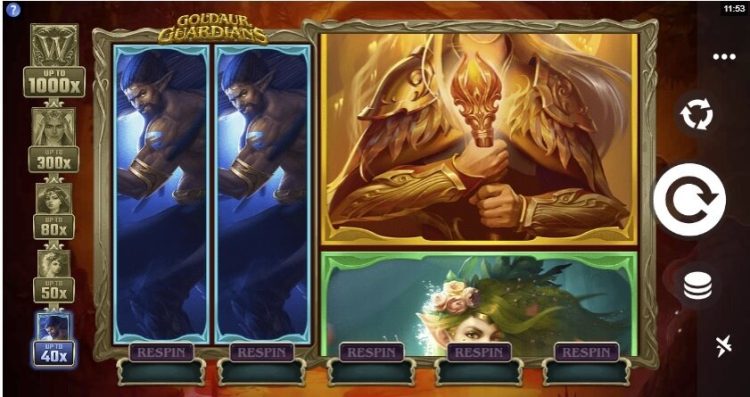 Goldaur Guardians slot Alchemy Gaming