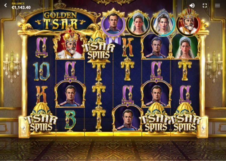 Golden Tsar gokkast Free Spins win