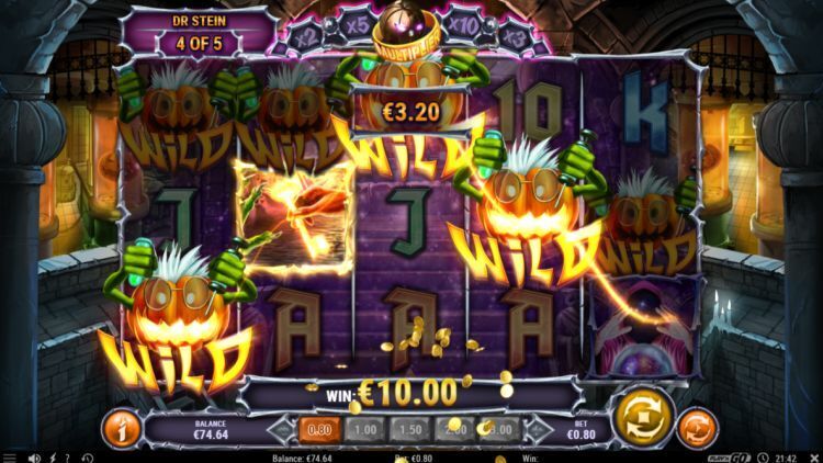 Helloween slot review free spins win