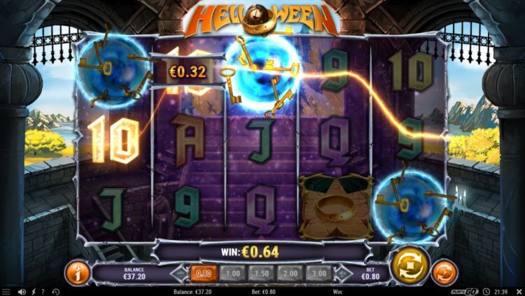 Helloween slot review play n go bonus trigger