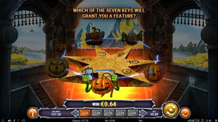 Helloween slot gameplay