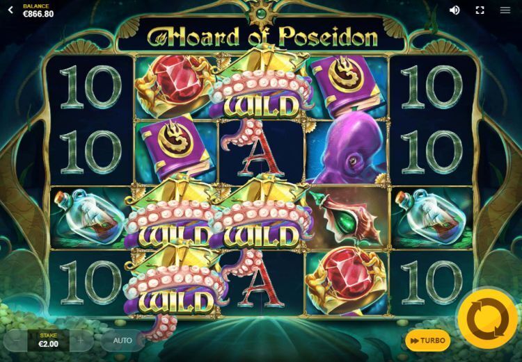Hoard of Poseidon gokkast gameplay review