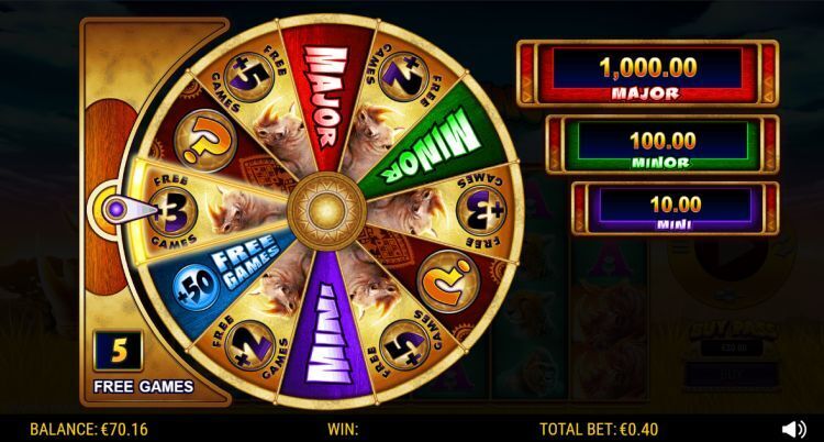 Raging Rhino Rampage gokkast bonus gameplay