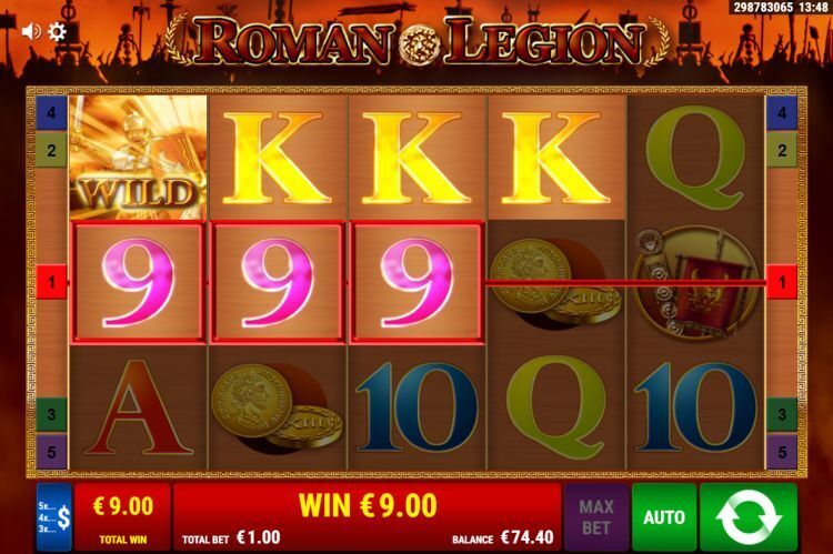 Roman Legion Merkur bonus win