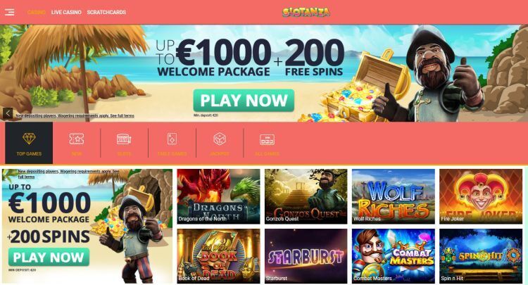 Slotanza review casino