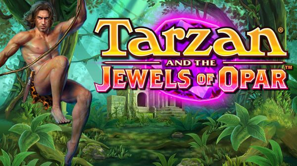 Tarzan and the jewels of Opar slot microgaming logo
