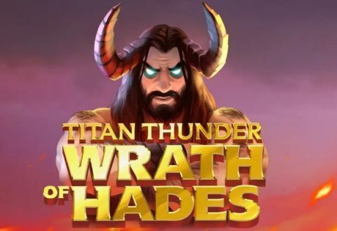 Titans of thunder wrath of hades slot logo