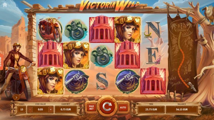 Victoria Wild gokkast bonus trigger